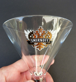 Smirnoff wodka martini cocktail glass