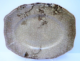 Enoch Wedgwood - serving plate 'Monique'- brown