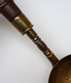 Antieke messing kruideniersschop XL