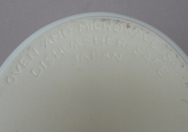 White ceramic hare tureen Japan