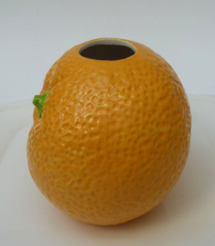 Keramisch Sinaasappel vaasje