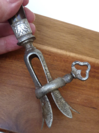 Manche a gigot Clamp for cutting lamb
