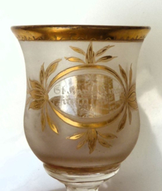 Biedermeier glas Karlskirche Wenen