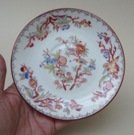 Sarreguemines Minton pattern 252 saucer for tea cup