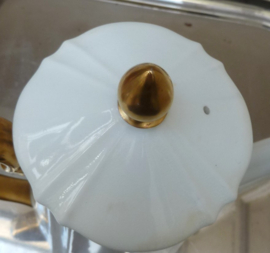 Wedgwood antieke ivoorkleurige koffiepot