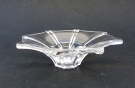 A pair of Royal Crystal Rock Italy crystal candlesticks