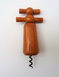 Vintage wooden Chinnock corkscrew