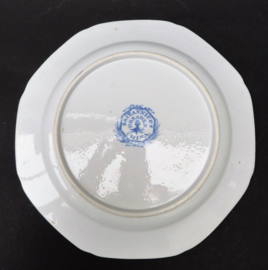 Hicks and Meigh Brittanica Dresden China transferware plate