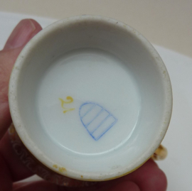 Franz Dorfl Wenen demitasse kop en schotels 19e eeuw