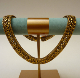 Pierre Lorion Sylvia Karels Paris verguld collier