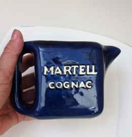 St Clement blue Martell cognac water jug 