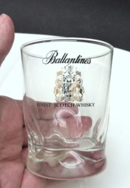 Ballantines whisky tumbler glas