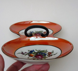 Noritake Art Deco lusterware porseleinen notenschaal