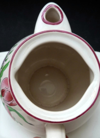 K & G Luneville Old Strasbourg faience theepot 19e eeuw