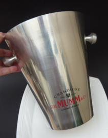 Mumm aluminium champagne bucket