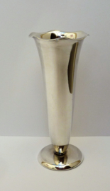 WMF Art Deco silver plated trumpet vase