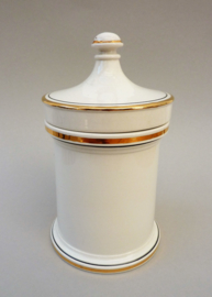 Portmeirion vintage pottery apothecary canister for sugar