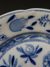 Louis Regout Zwiebelmuster bord Geschulpte rand 20 cm