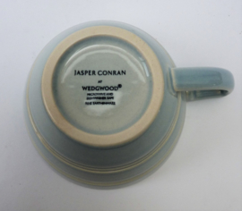 Jasper Conran at Wedgwood Casual blue theekop met schotel