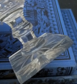 Irish or English square base rummer early 19th century