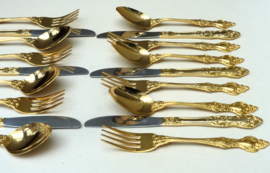 Hollywood Regency stijl verguld bestek Royal Sealy Japan