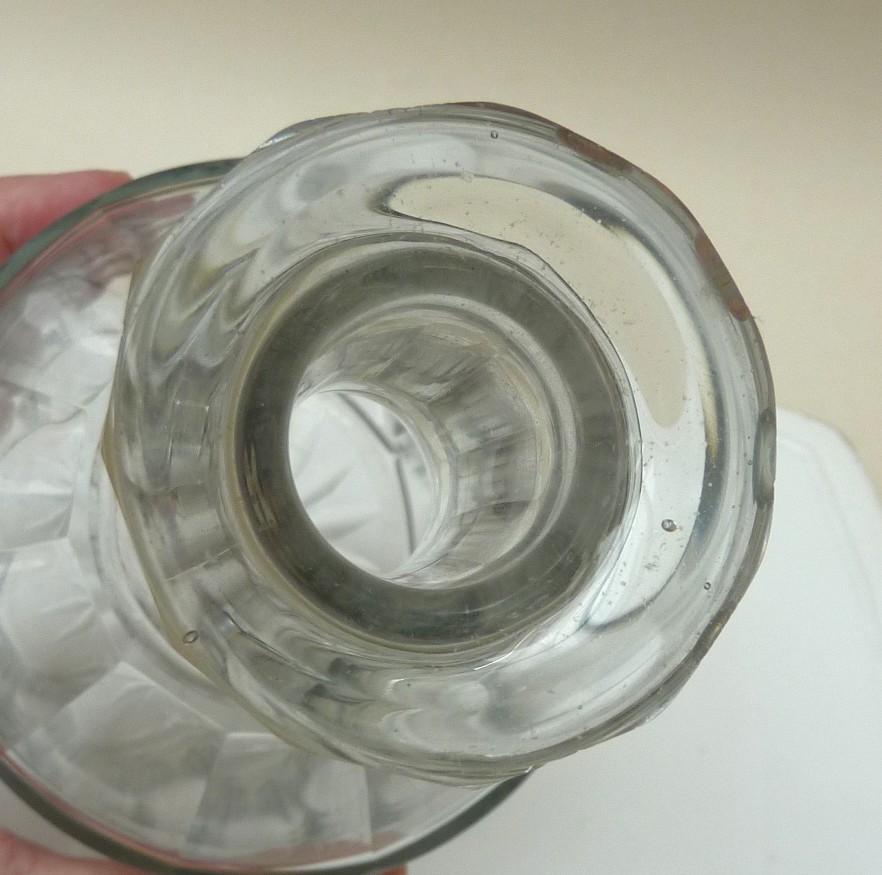 Taper decanter 19th century