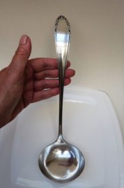 Wellner silver plated soup ladle