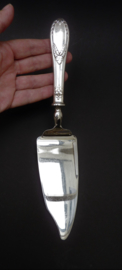 Silver plated fish slice Empire style pattern