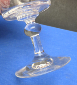 Baccarat St Louis gegraveerde dessertwijn port glazen rond 1900