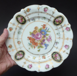 Erdmann Schlegelmilch antique porcelain dessert plates