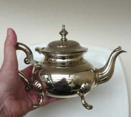 Verzilverde 1 persoons theepot