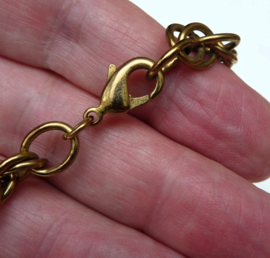 Vintage Just Cavalli gold tone bird necklace