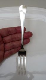 Christofle Baguette silver plated salad fork