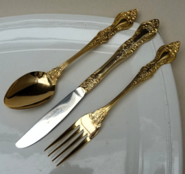 Hollywood Regency stijl verguld bestek Royal Sealy Japan