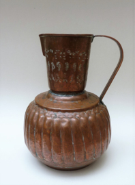 Oriental copper water jug 19th century