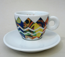 Illy Art Collection 1992 Arti e Mestieri Francesco Illy espresso cup ties oh my ties