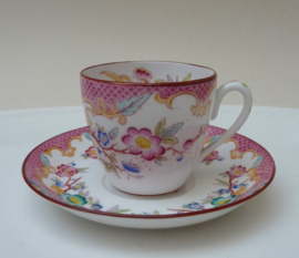 Sarreguemines Minton decor 216 demitasse kop met schotel