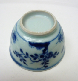 Qianlong blauw wit porseleinen kommetje