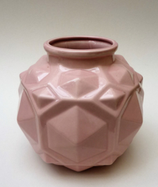 Studio Erik Gutter pink design vase flower frog