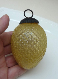 Vintage German glass Kugel Christmas ornament