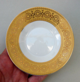 Yemeshige Japan 24 carat gold plated porcelain demitasse espresso cup