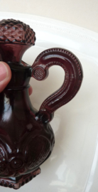 Avon Cape Cod 1876 Ruby olie azijn cruet fles