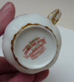 Frank Haviland Limoges Belle Epoque demitasse cups