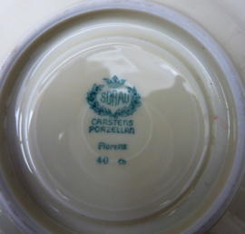 Sorau Carstens Porzellan Florenz cup with saucer