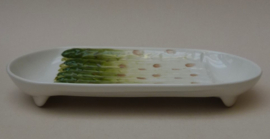Italiaanse faience aspergeschaal
