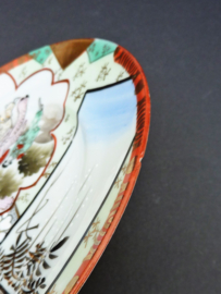 Japanese Early Showa Kutani porcelain plate