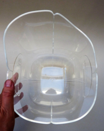 Perrier Jouet transparant plastic champagne bucket