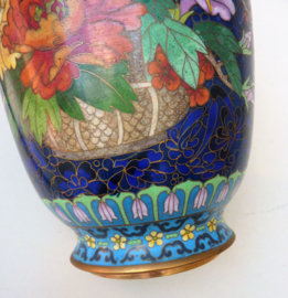 Jingfa Chinese cloisonne vaas