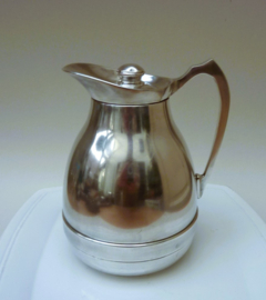 Art Deco silver plated thermos Publicis