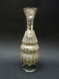 Vintage Venetian mercury glass vase